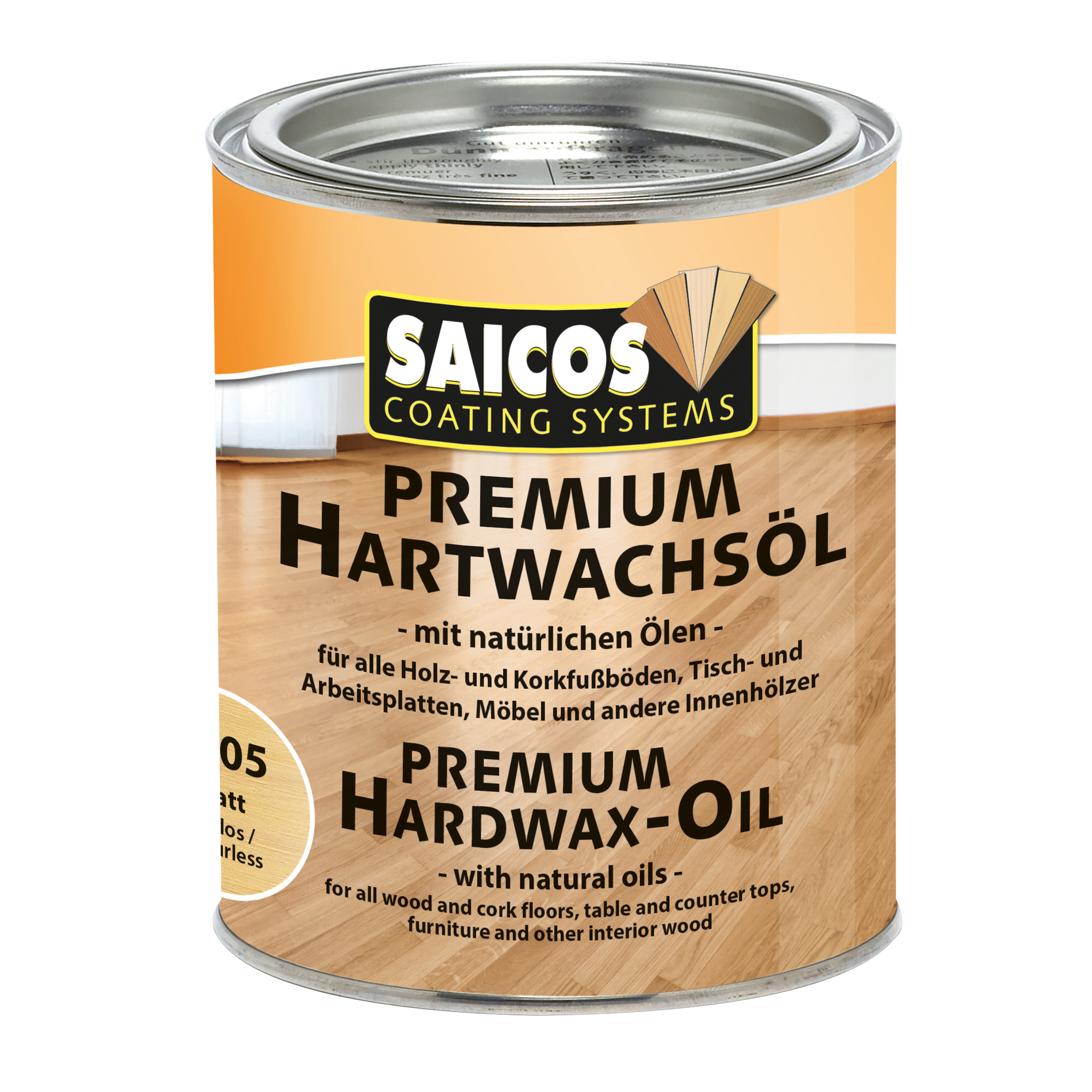SAICOS Premium Hartwachsöl Matt  SAICOS Premium Hartwachsöl Matt