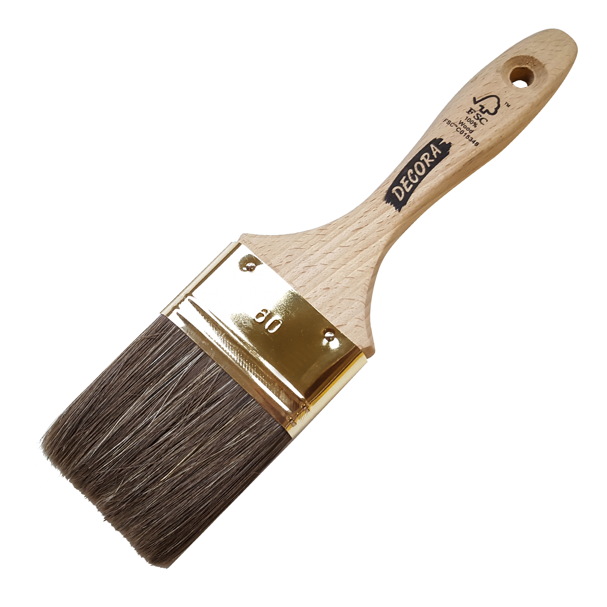 glaze paintbrush FP 60 brown