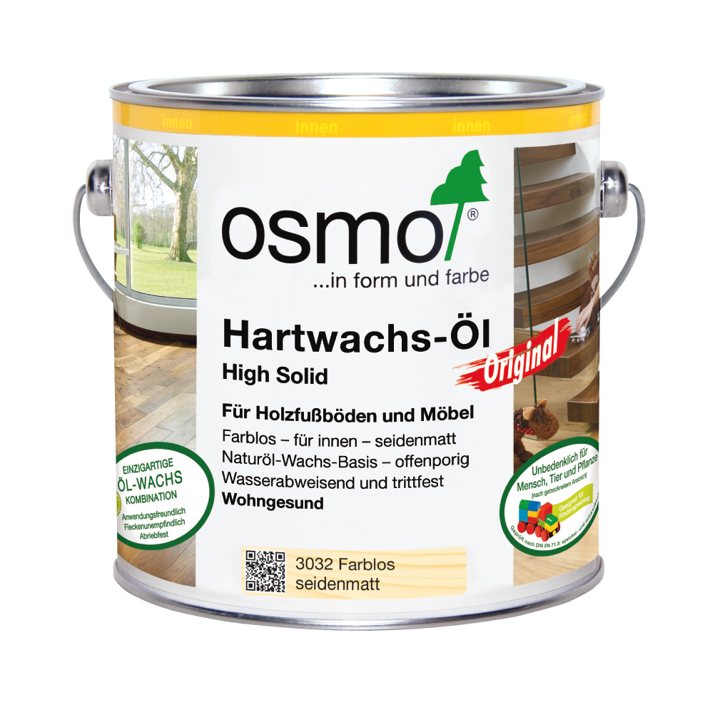 Osmo Hartwachsöl farblos 2,5 Ltr. Osmo Hartwachsöl farblos 2,5 Ltr.