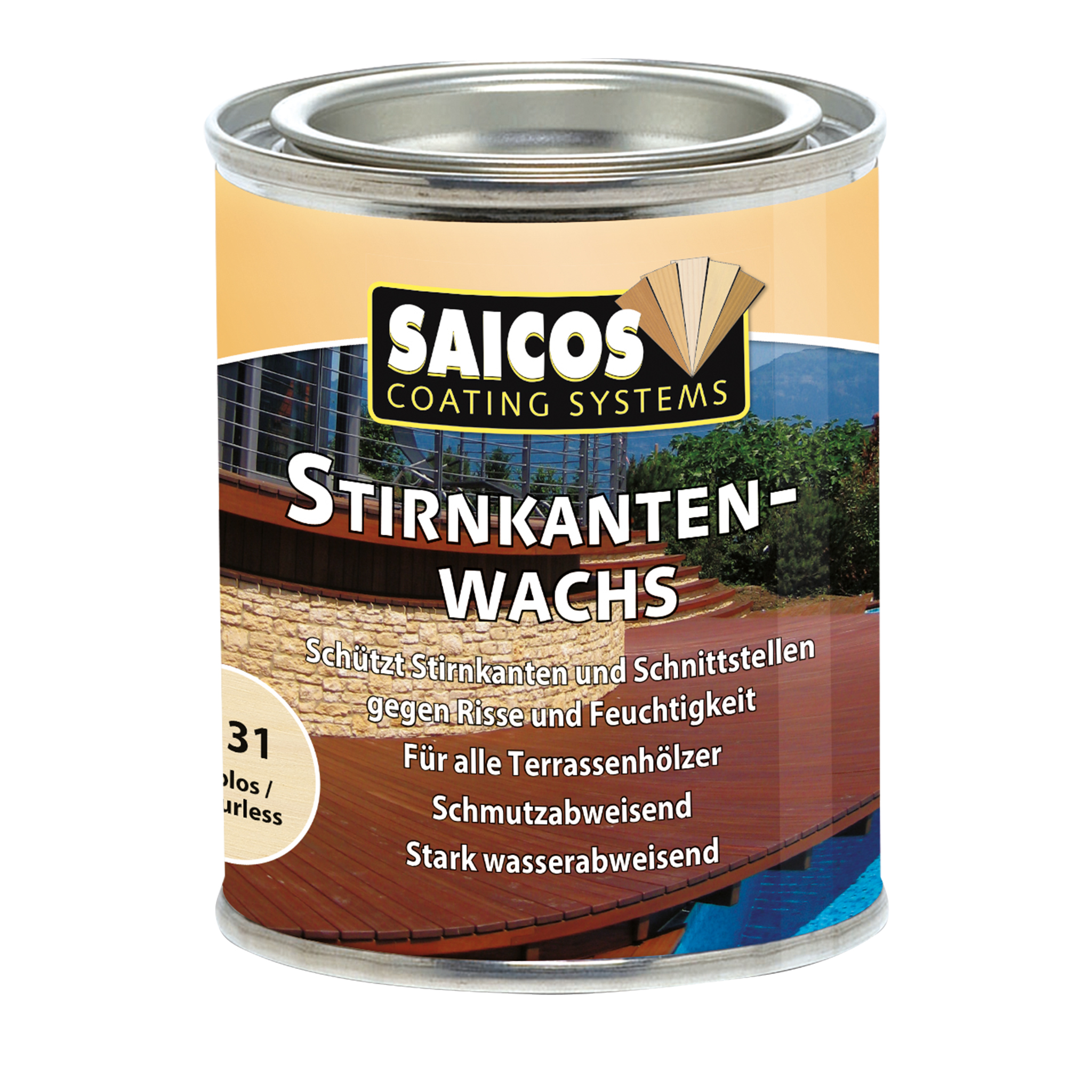 SAICOS end-grain sealing wax 750ml
