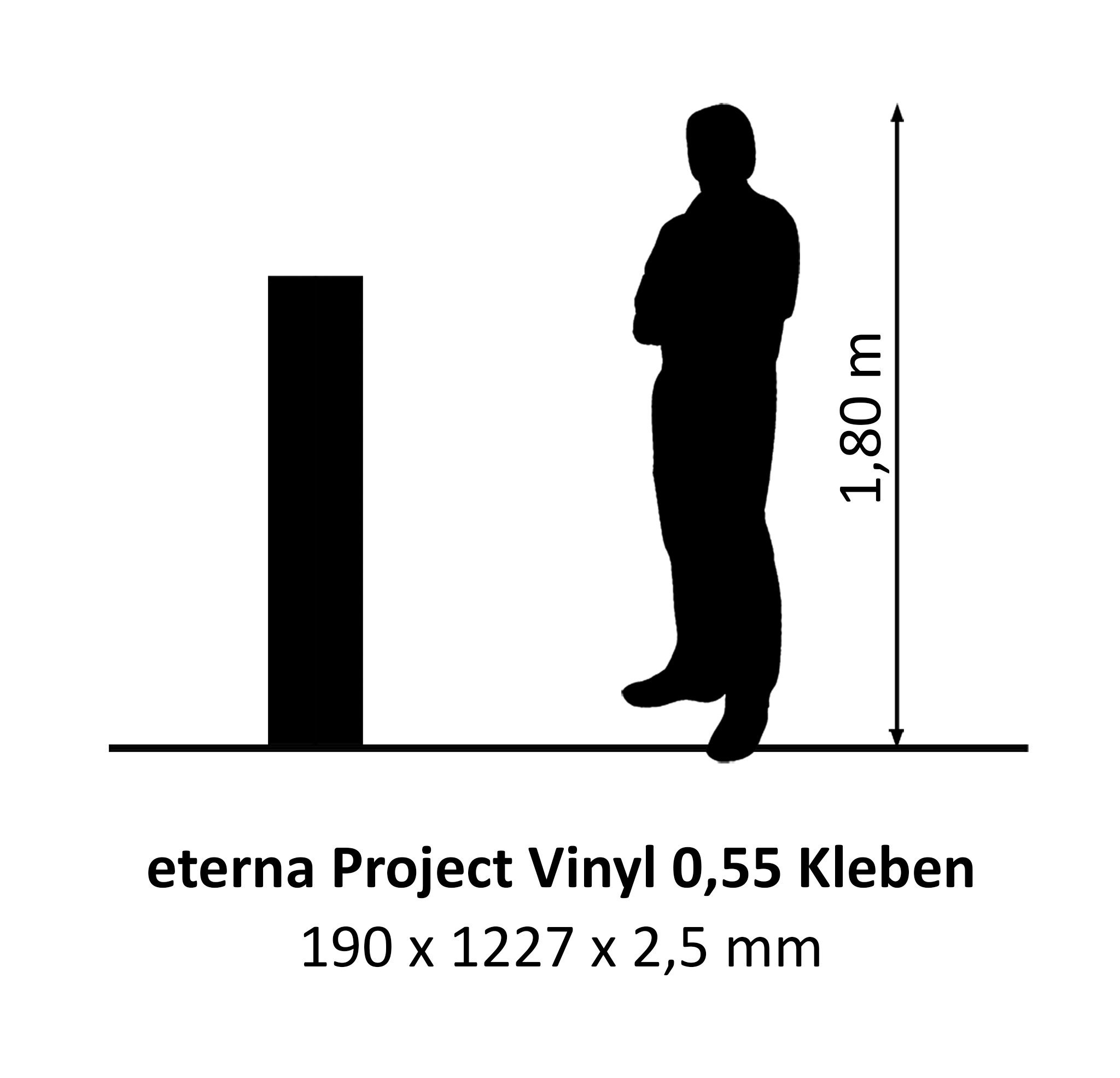 eterna Project Vinyl White Washed 0,55