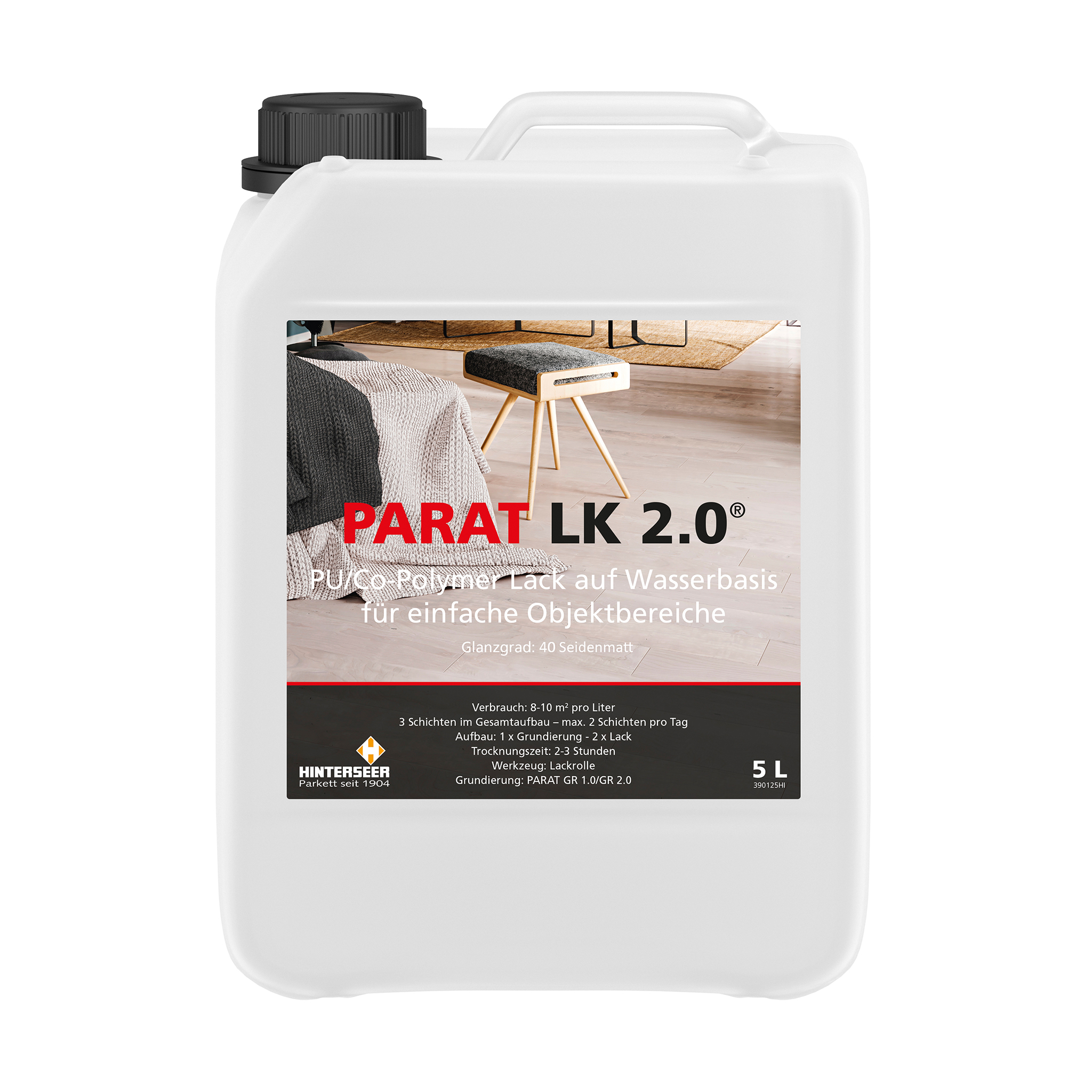 PARAT LK 2.0 parquet lacquer 5 Ltr.