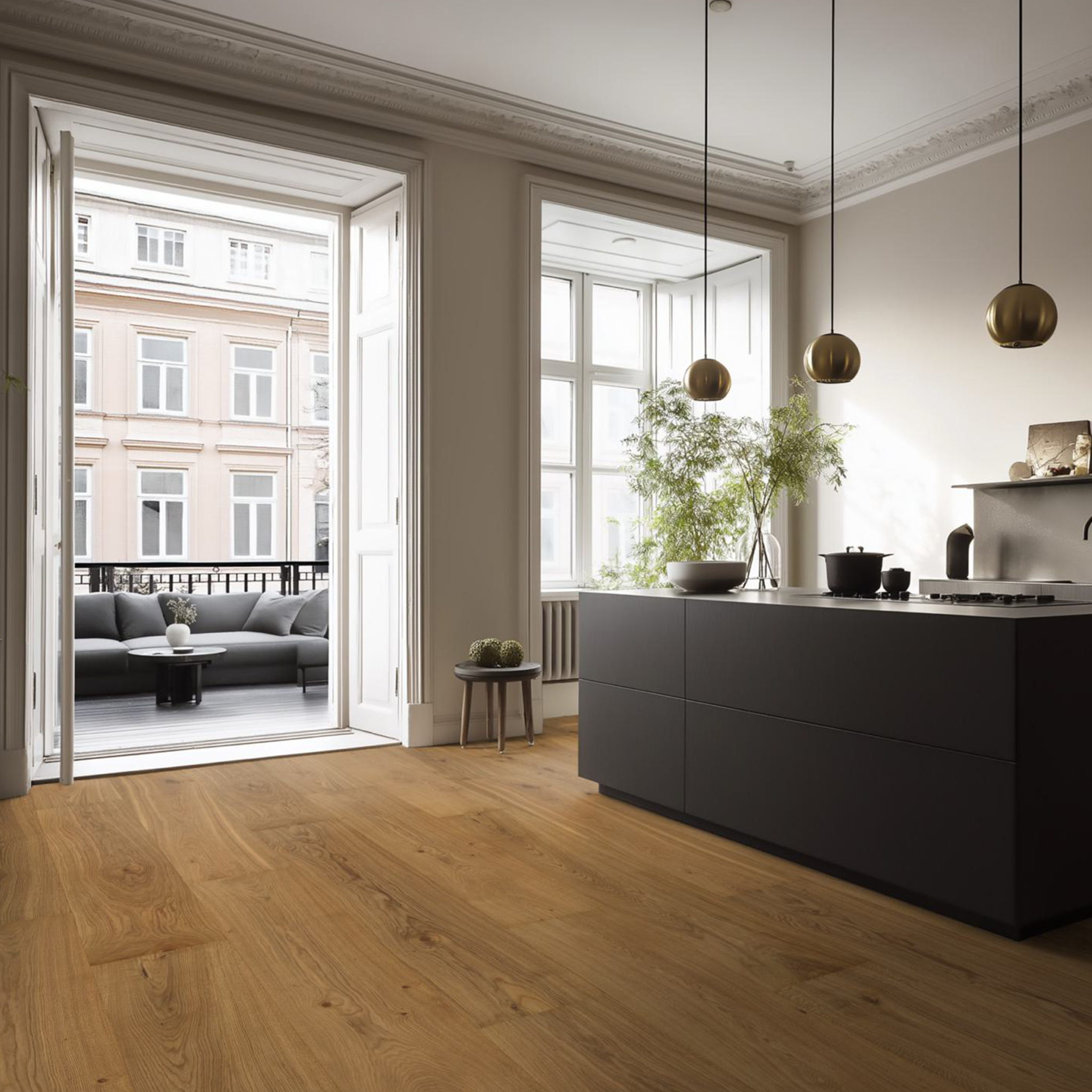 XL Landhausdiele Eiche naturell  öl