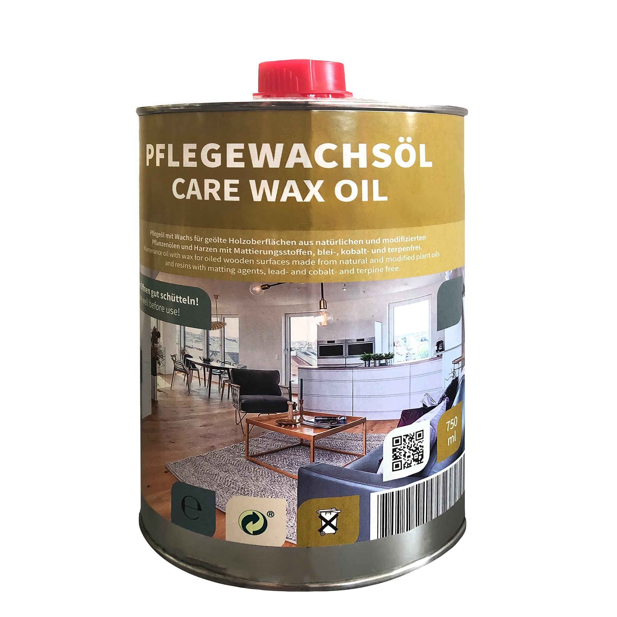 Scheucher caring-wax-oil nature 750ml