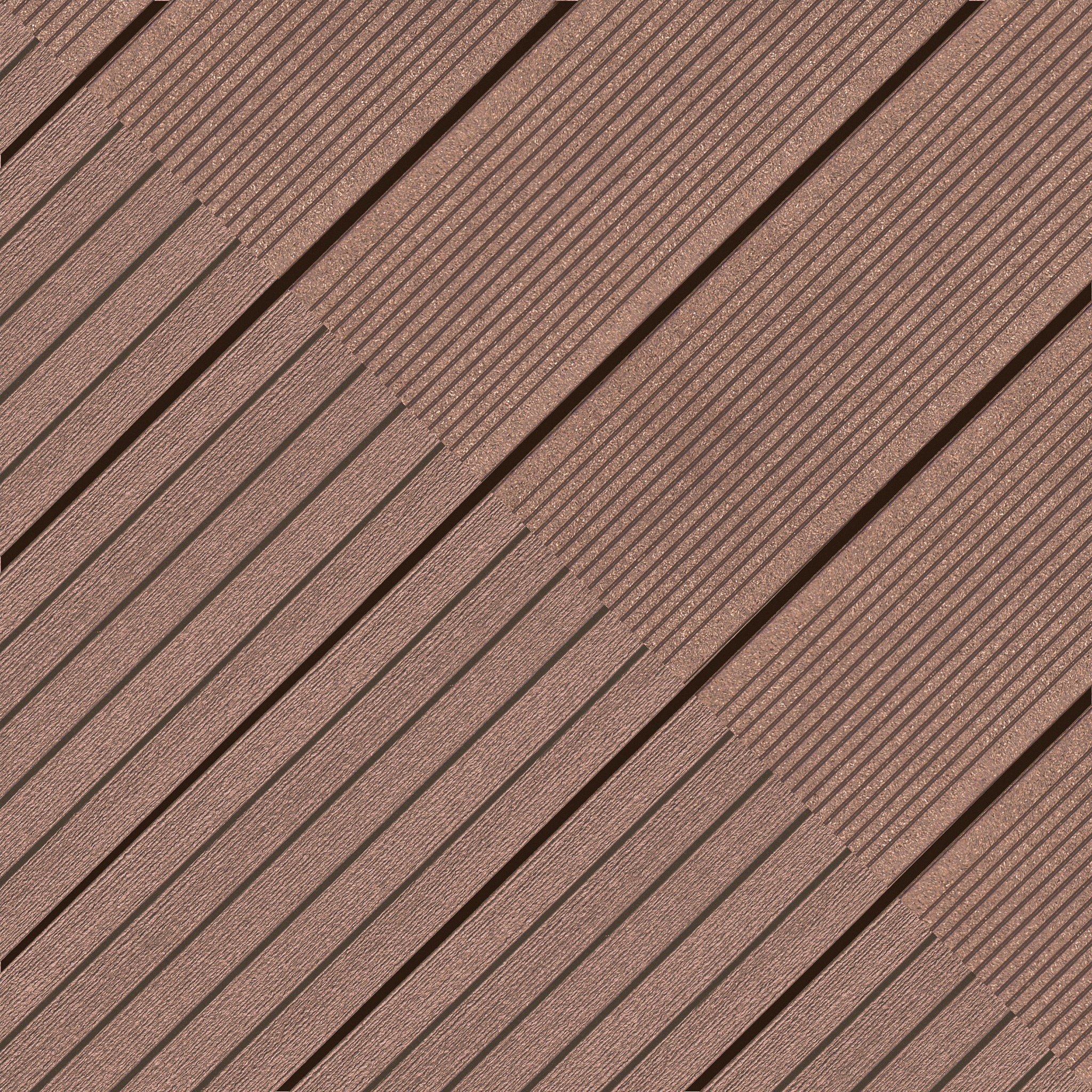 DIE KOMPAKTE WPC solid-plank brown