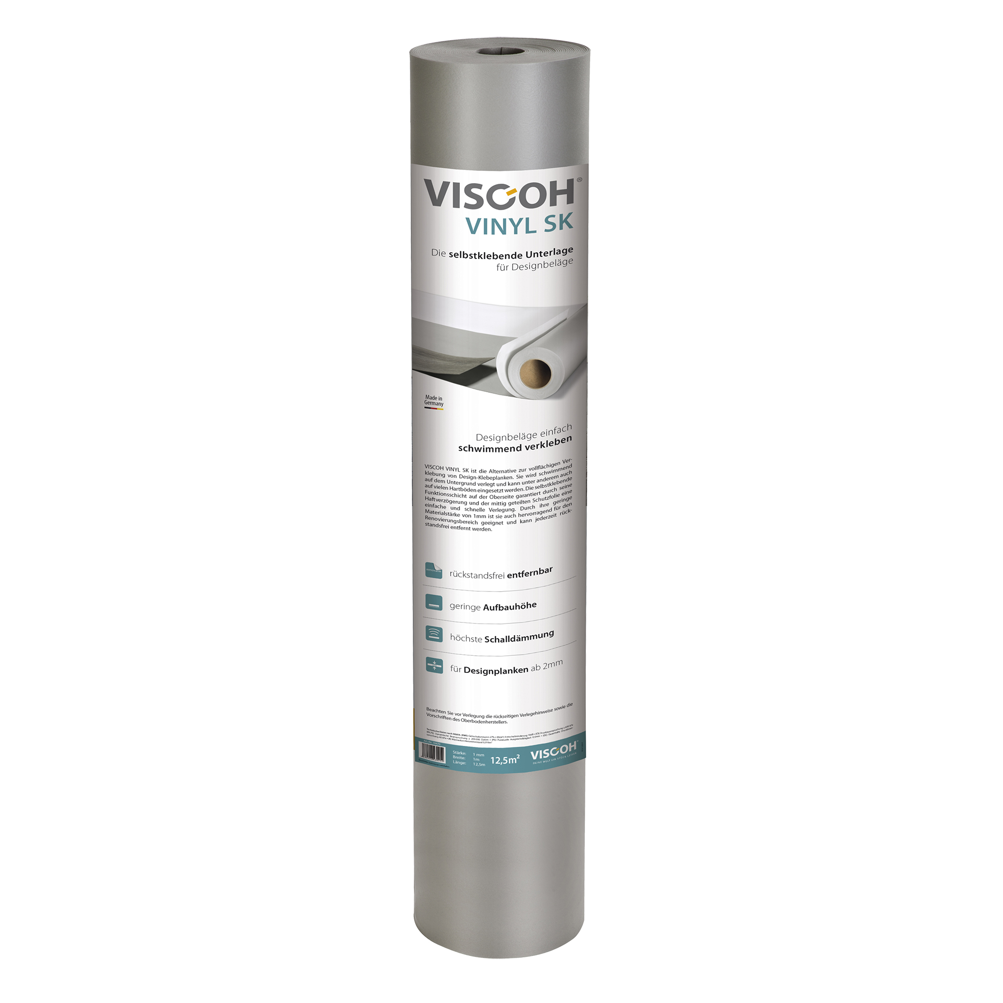 VISCOH Vinyl 600 SK Dämmunterlage 1,0mm VISCOH Vinyl 600 SK Dämmunterlage 1,0mm